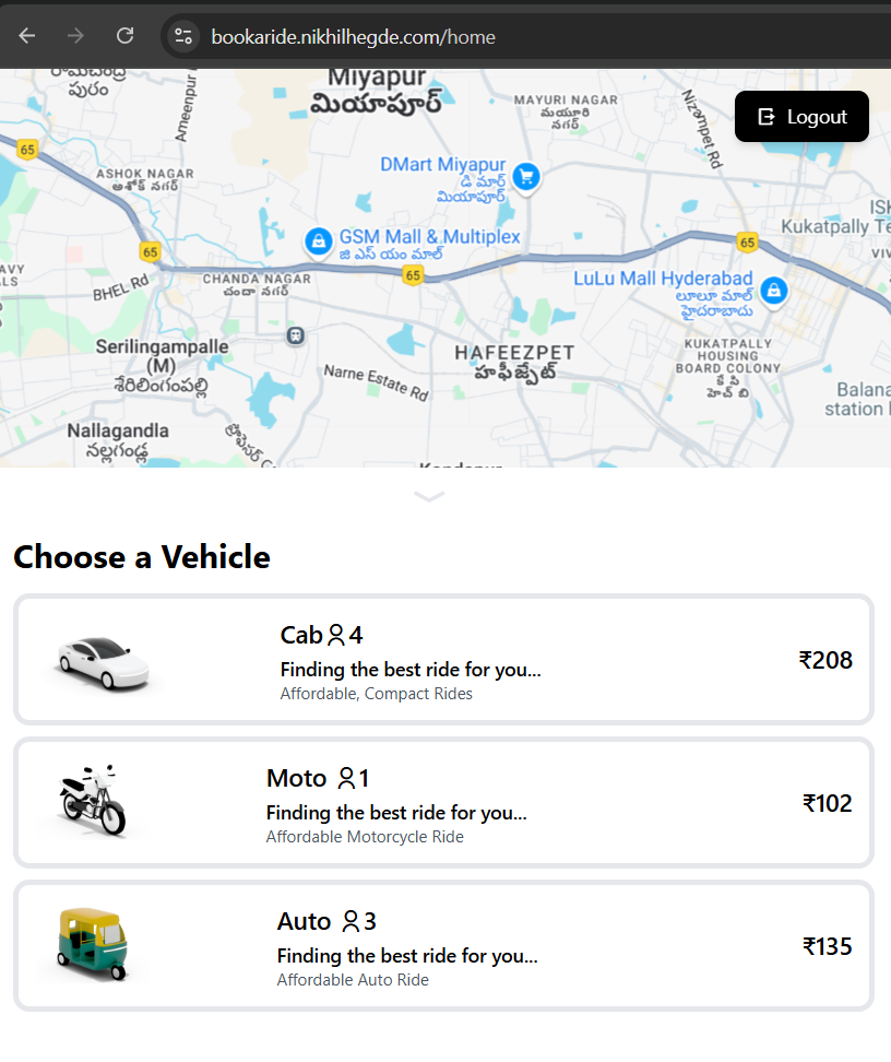 Book A Ride